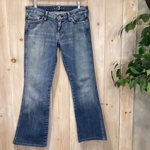 7 For All Mankind Low rise Flare